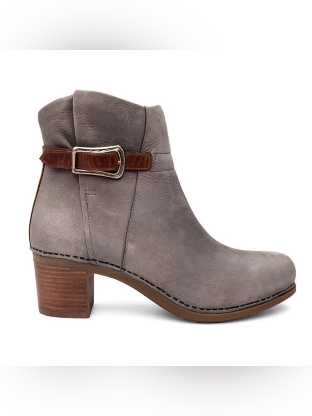 Dansko Women's Hartley Boot Grey Nubuck Size 38